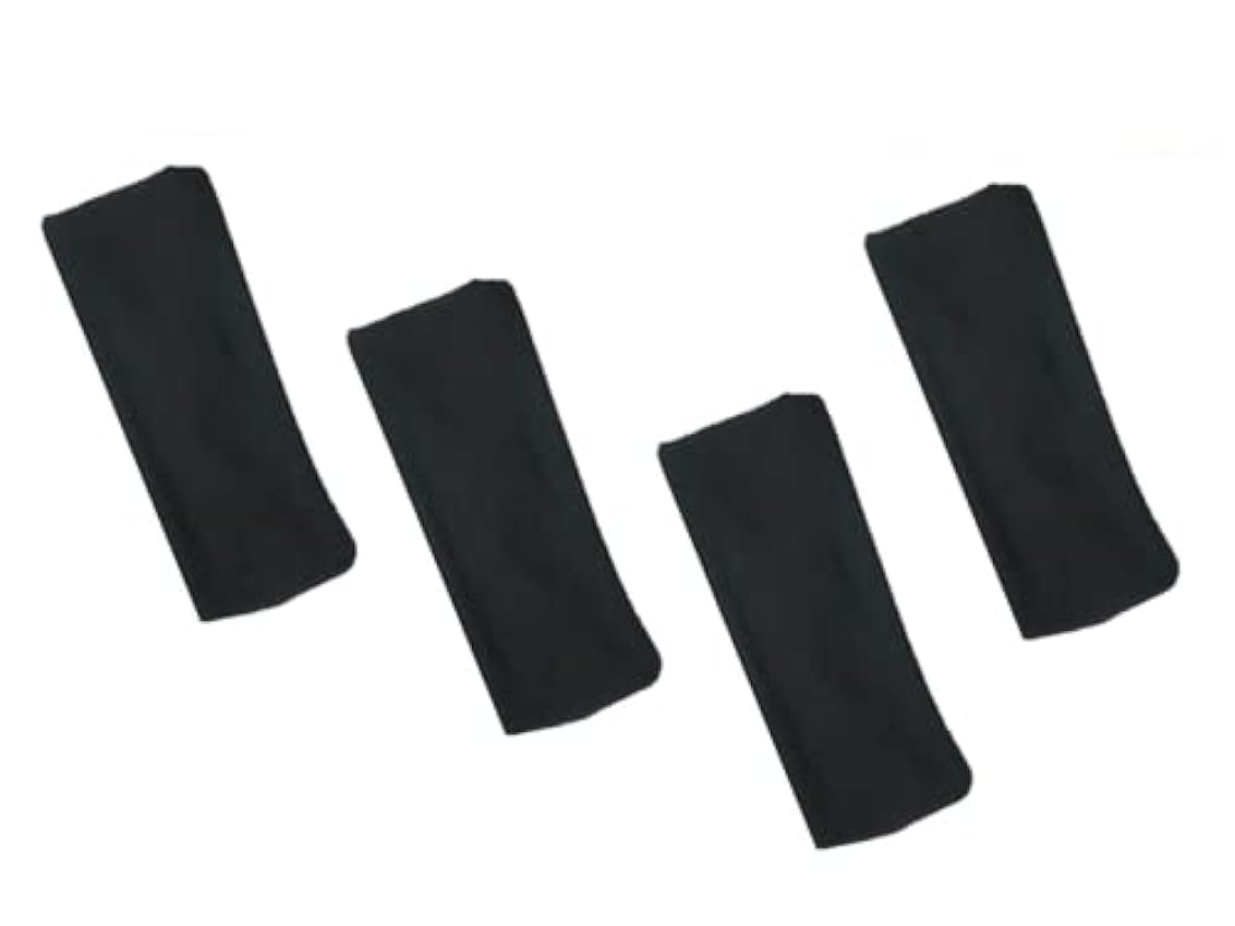 Lot de 4 bandeaux sport de tête, disponibles en 5,5 cm et 8 cm de large, unisexe, noir kjFfxMpU
