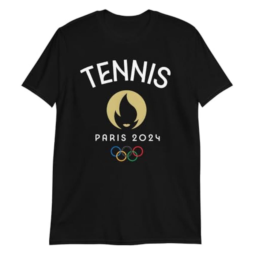 T-Shirt Unisexe Jeux Olympiques Tennis Paris 2024