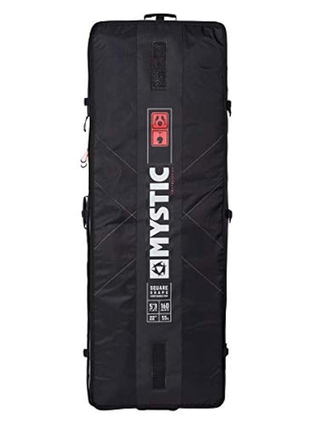 Mystic Matrix Wheelie Boardbag 2024 Black yMWrxSE9