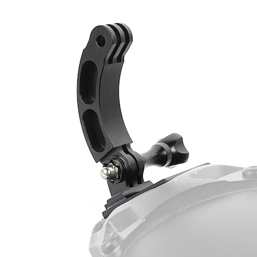 NovelGoal Support de fixation pour casque NVG en aluminium à 3 trous avec bras d´extension et adaptateur à vis compatible avec caméra d´action Gopro OSMO (ensemble complet) FmBBiJi9