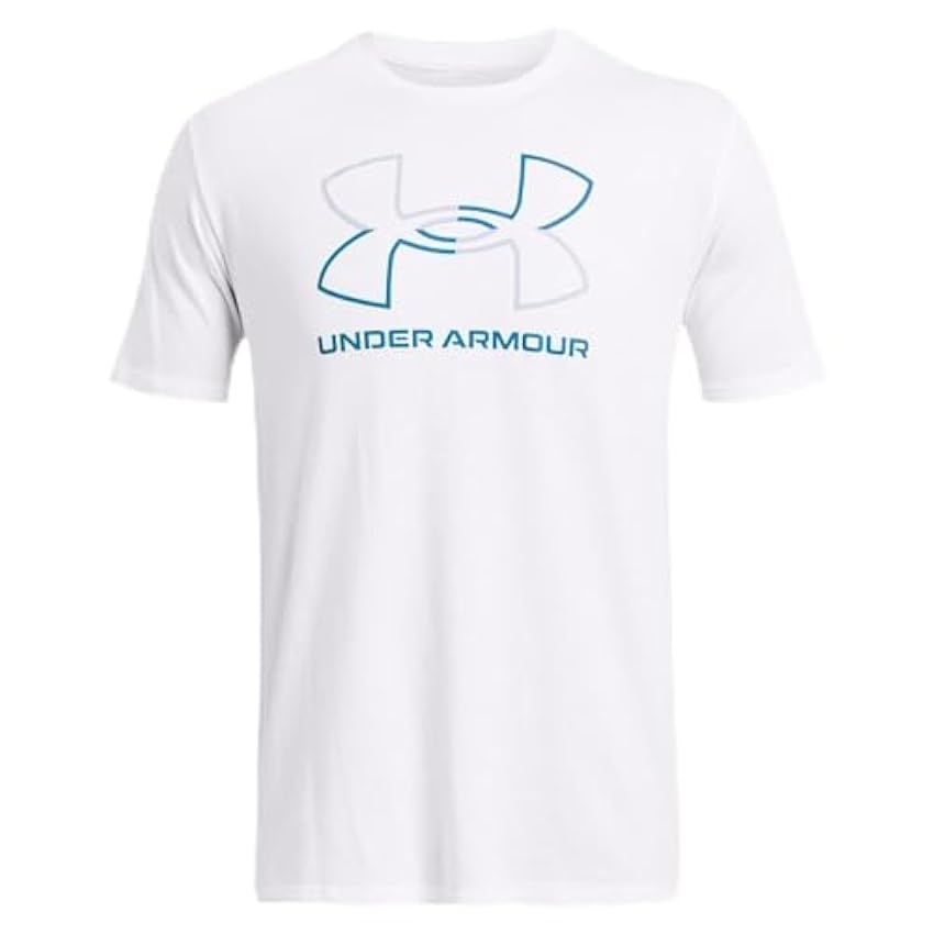 Under Armour UA GL Foundation Short Sleeve Tee, T-Shirt Homme, Charcoal Medium Heather / Graphite / Black, L k6CMKZ05