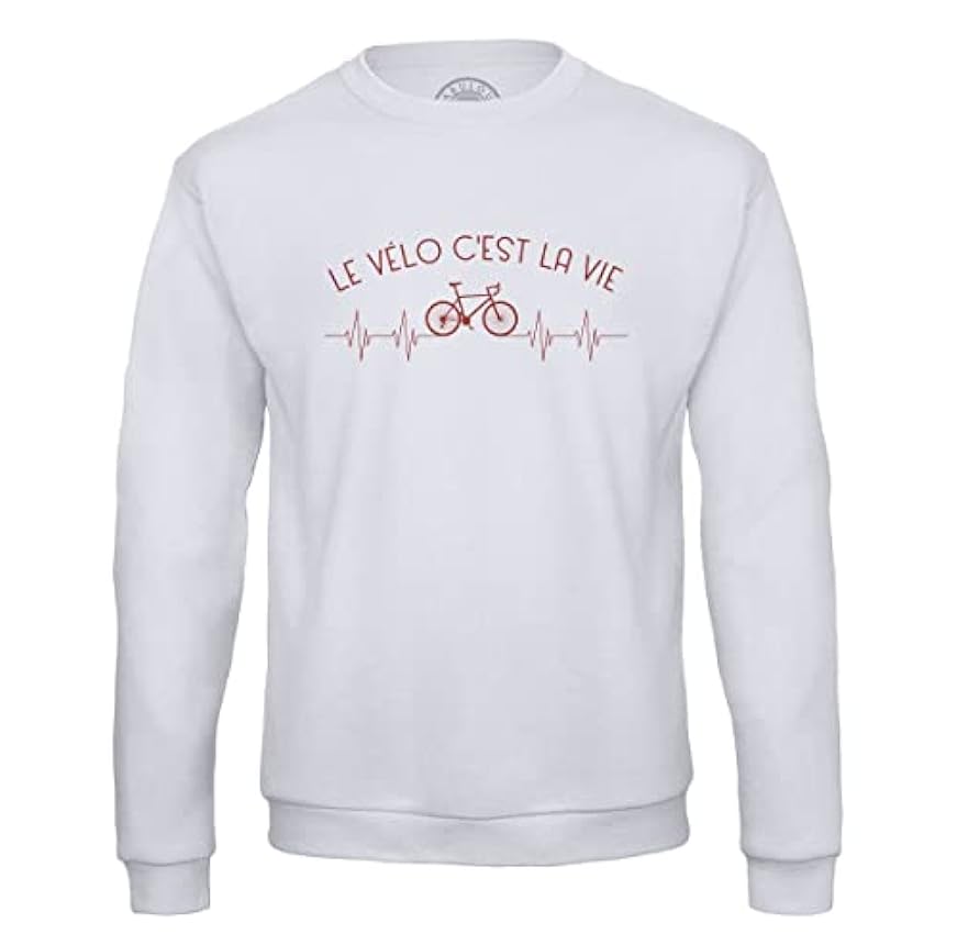 Fabulous Sweat Shirt Homme Le Vélo C´est la Vie France Cyclisme Tour VTT Course 0YWWuz4u