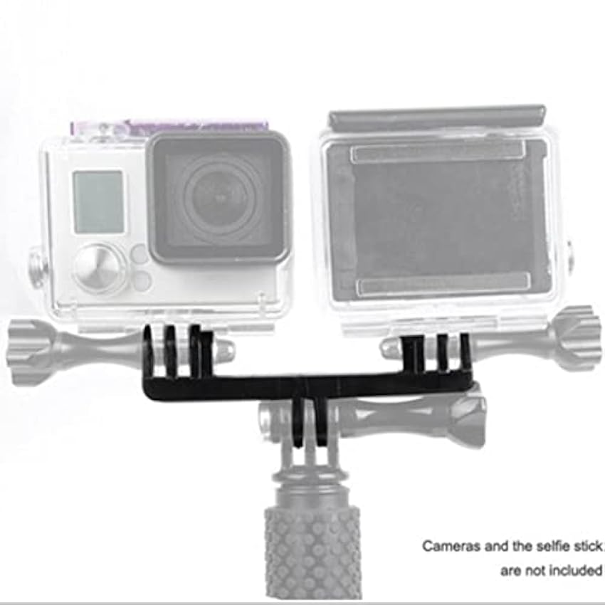 Tiuimk Adaptateur double caméra pour GoPro Hero4/Hero3+ - Capturez des images et des photos immersives fOlkM8DX