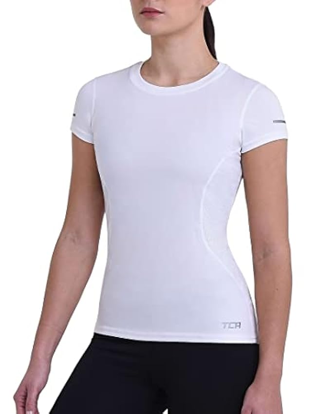 TCA Atomic T-Shirt Quickdry Manches Courtes Tee-Shirt Sport Running & Fitness pour Femme 88VyIXMg