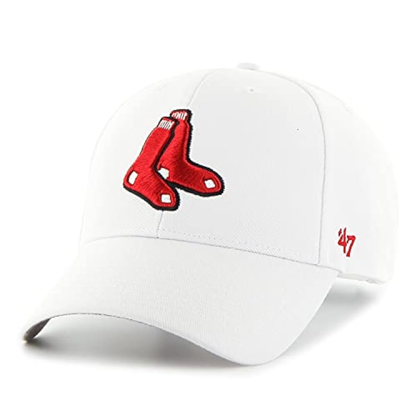 47 Brand Relaxed Fit Cap - MVP Boston Red Sox Blanc chJ