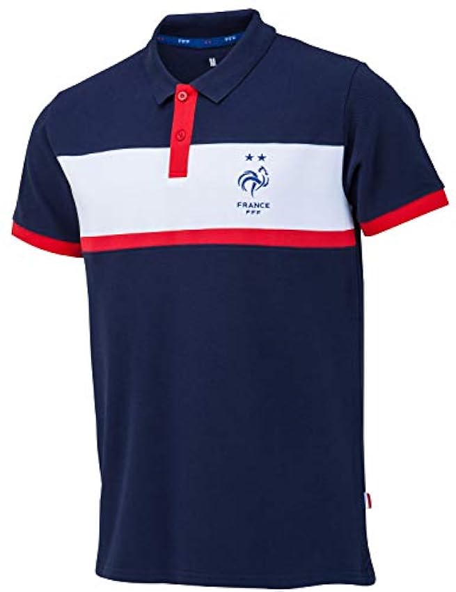 Equipe de France de Football Polo FFF - Collection Officielle Taille Homme JdkMfSfy