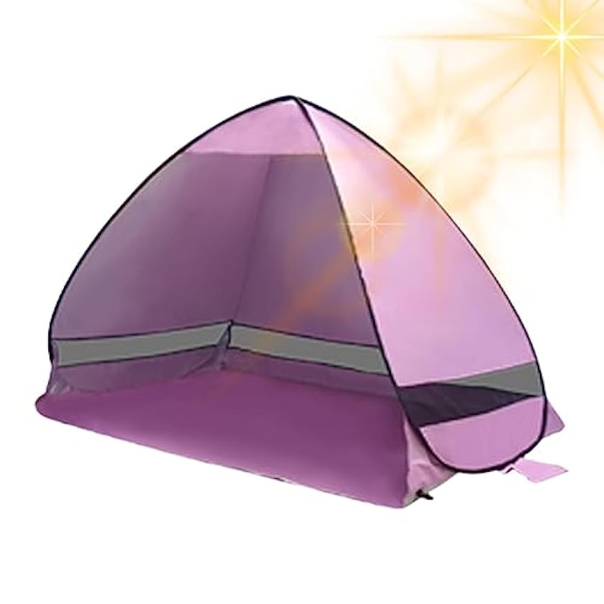 Abri solaire pop-up UPF 50+ anti-UV - Tente de camping 