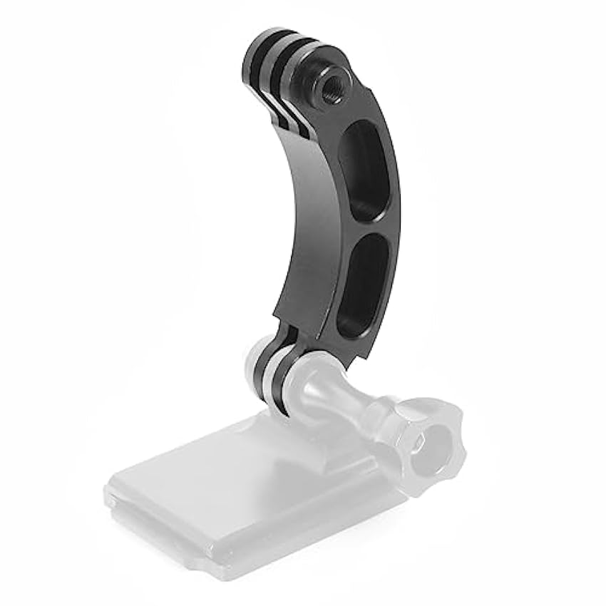 NovelGoal Support de fixation pour casque NVG en aluminium à 3 trous avec bras d´extension et adaptateur à vis compatible avec caméra d´action GoPro OSMO (bras) YCGOmPyD