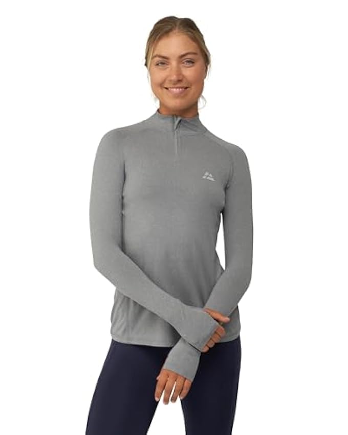 DANISH ENDURANCE T-Shirt de Sport Manches Longues Femme, Léger & Respirant, Ultra Stretch, Running lSyIK1RT