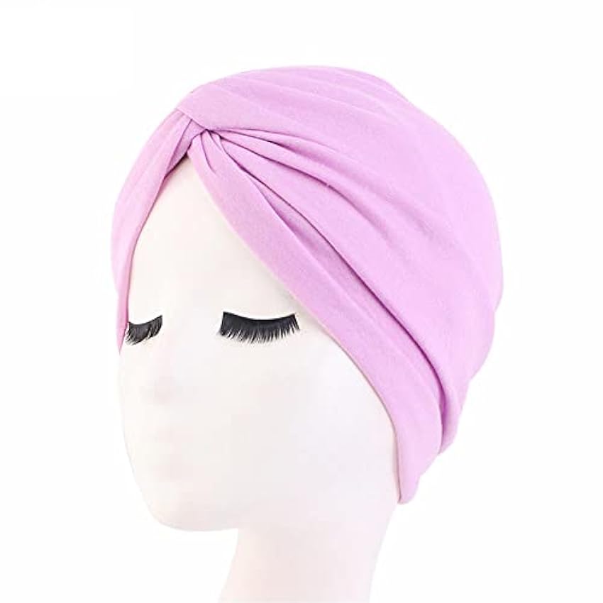 Hinleise Bonnet turban vintage pour femme - Bonnet de c