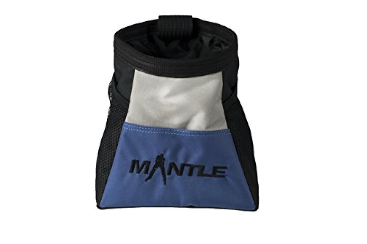 MANTLE climbing equipment Boulder Bag Ocean Rock Sac Mixte, Gris-Bleu, XL qaAxVH64