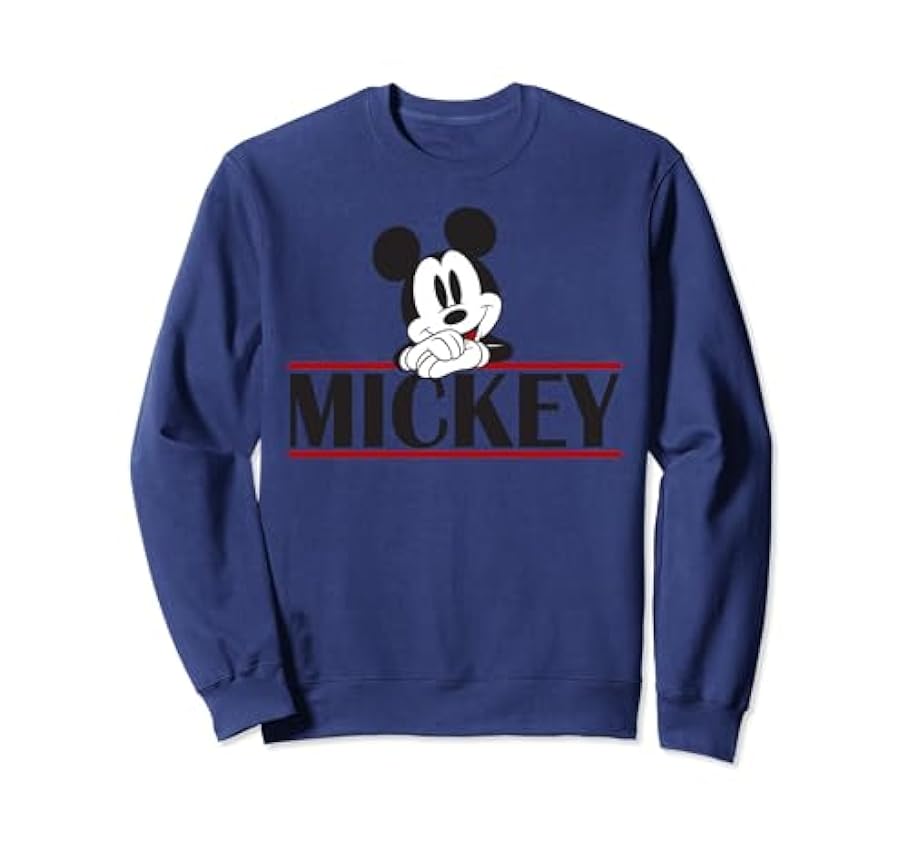 Disney Mickey Mouse Resting Mickey Pullover Sweatshirt fwbf0nXF