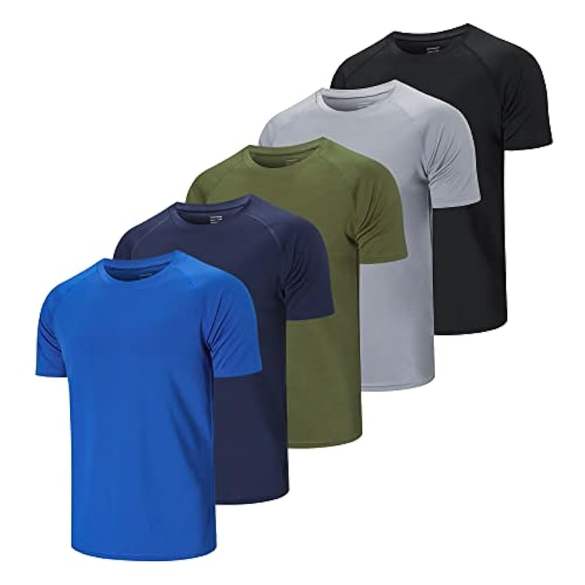 CIMIC 3 ou 5 Pack Tee Shirt Sport Homme T-Shirt à Manch