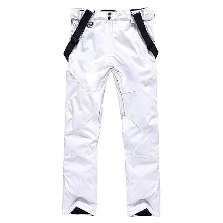 ALSOGO Pantalons de Ski pour Hommes Imperméables et Coupe - Vent Pantalons de Neige Pantalons Extérieurs Bretelles Amovibles Bavoir de Snowboard SUBPUgKA