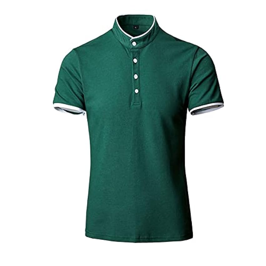 DGKaxiyaHM T-Shirt De Polo DéContracté à Collier pour Hommes Chemises De Golf à Manches Courtes à Manches Courtes Chemise Hipster Coton ConçUe Mince ODhAsCjp
