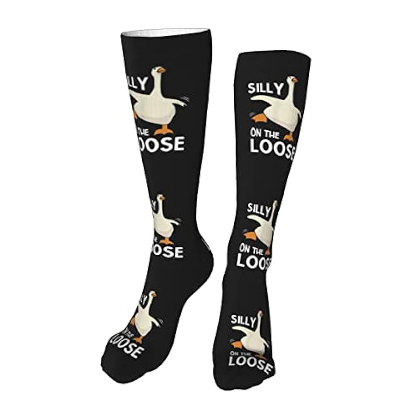 AOOEDM Silly Goose On The Loose Chaussettes Femmes Chau
