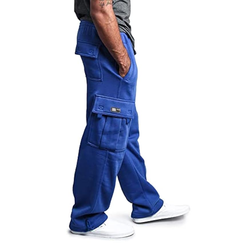 Pantalon de randonnée pour homme - Automne et hiver - Salopette de travail avec poche - Pantalon d´hiver pour homme - Coupe-vent et respirant - Pantalon de fitness chaud - Pantalon d´hiver solide 0Arto0zw