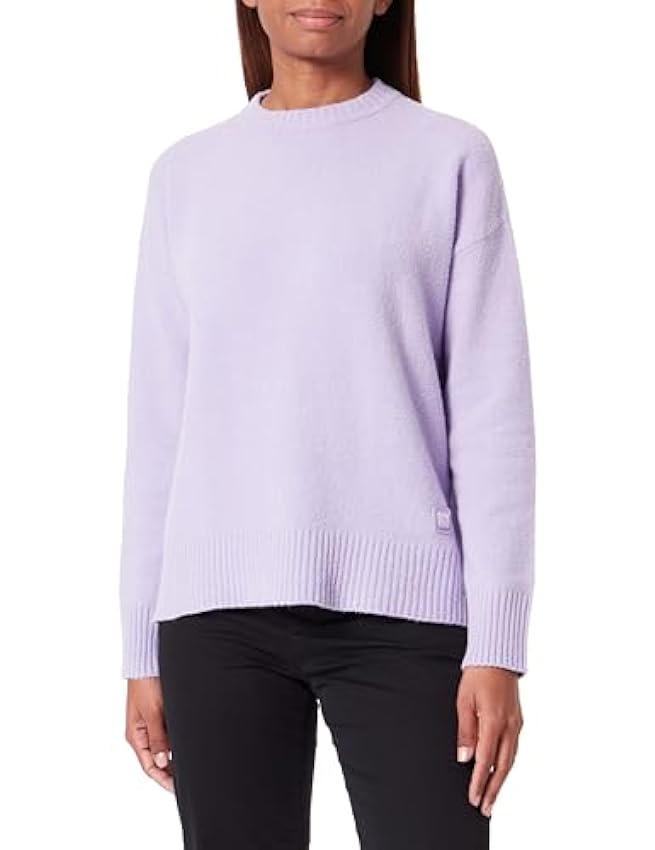 HUGO Violet Clair/Pastel Sweat-Shirt tricoté Femme tkb6