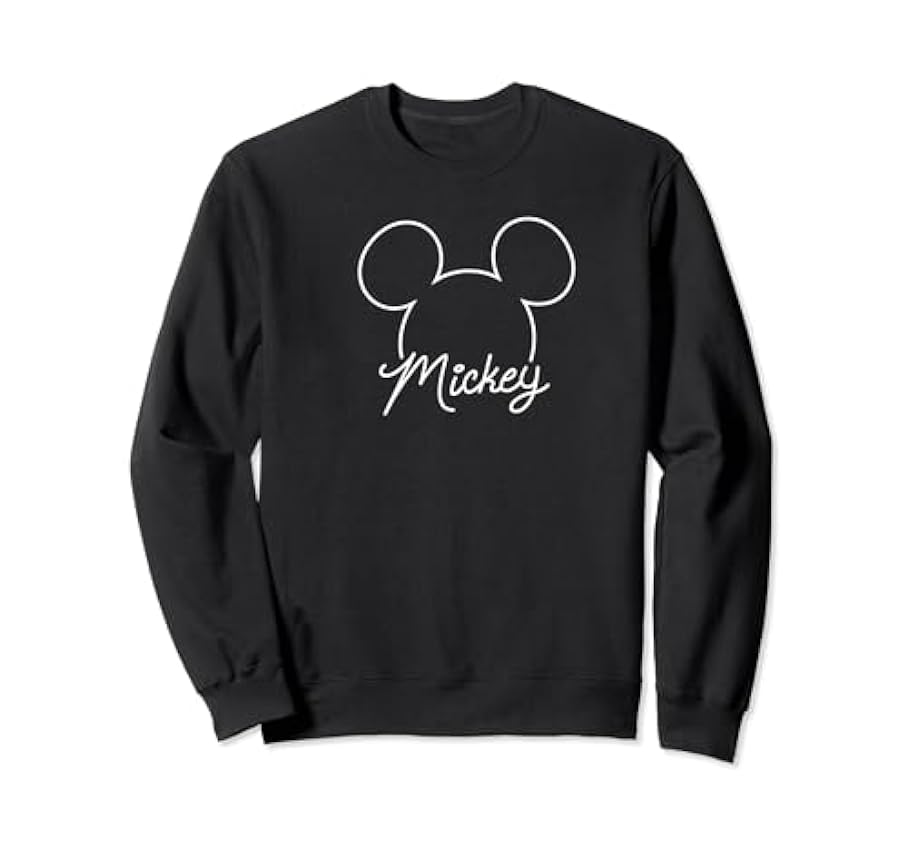 Disney Mickey Outline Sweatshirt TQt2xCV5