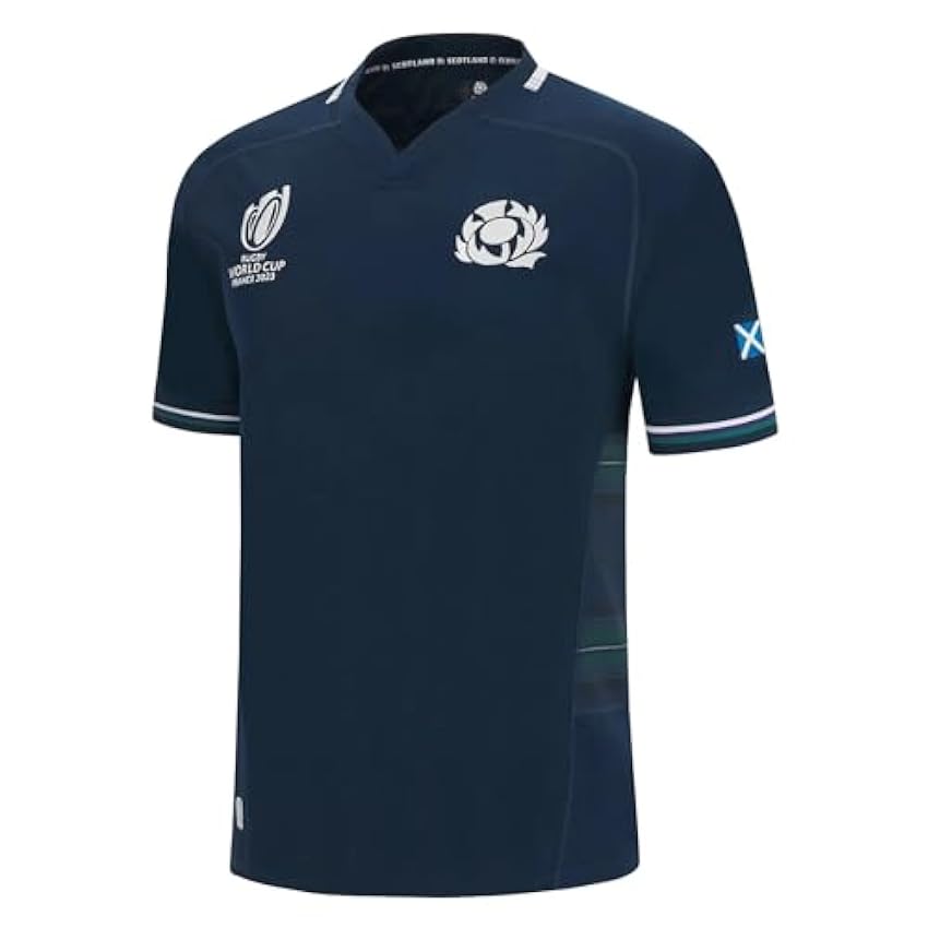 2023 Ecosse Maillot De Rugby pour Hommes T-Shirt Graphi