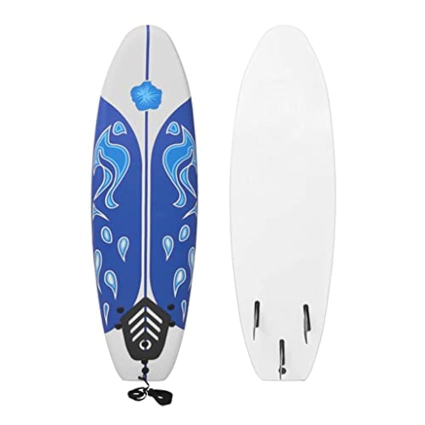 VACARX Planche de surf bleue 170 cm, couleur de l´article : bleu 9ez96nMB