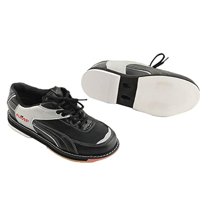 Chaussures De Bowling Athlétique pour Hommes, Comfort Bowling Trainer Leather Bowl Footwear for Right Handed Bowlers bAeKKq6f