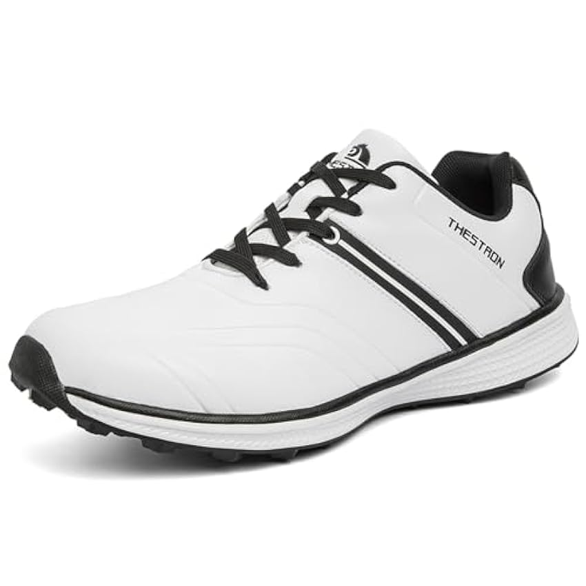 JiuQing Chaussures De Golf sans Crampons Hommes Baskets De Golf Professionnelles Imperméables Antidérapantes De Marche GevL9x8a