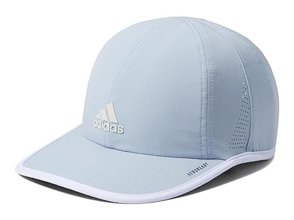adidas Women´s Superlite 2 Relaxed Adjustable Performance Cap, Wonder Blue/White, One Size 1aOXQNyM