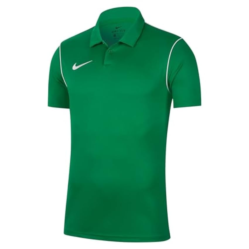 Nike Park 20 Polo Poloshirt Homme, Pine Green/White/Whi