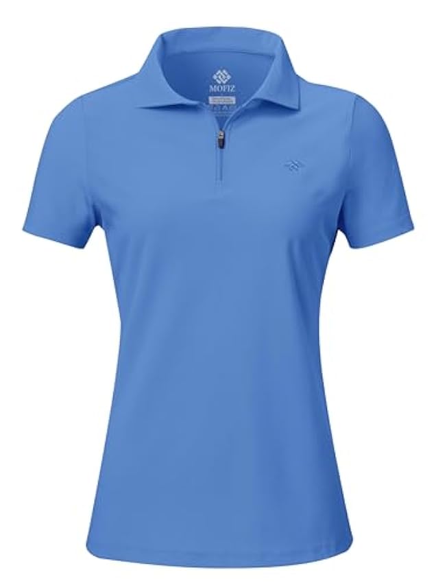 AjezMax Polo Femme Manches Courtes Sport Golf Polo Shir