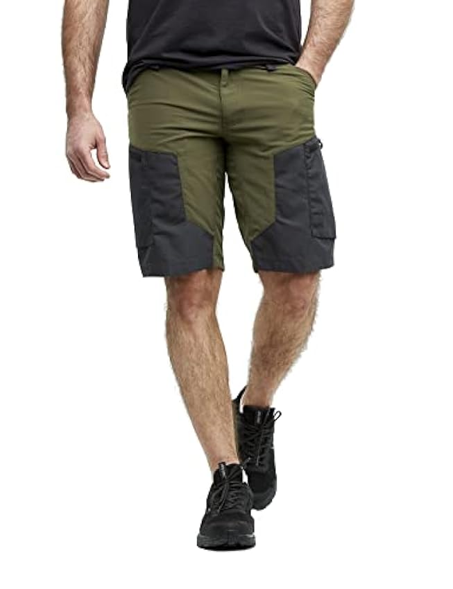 RevolutionRace Homme RVRC GP Shorts, Short Durable pour la Marche, la randonnée, Le Camping et Toutes Les Autres activités de Plein air dn5dG828