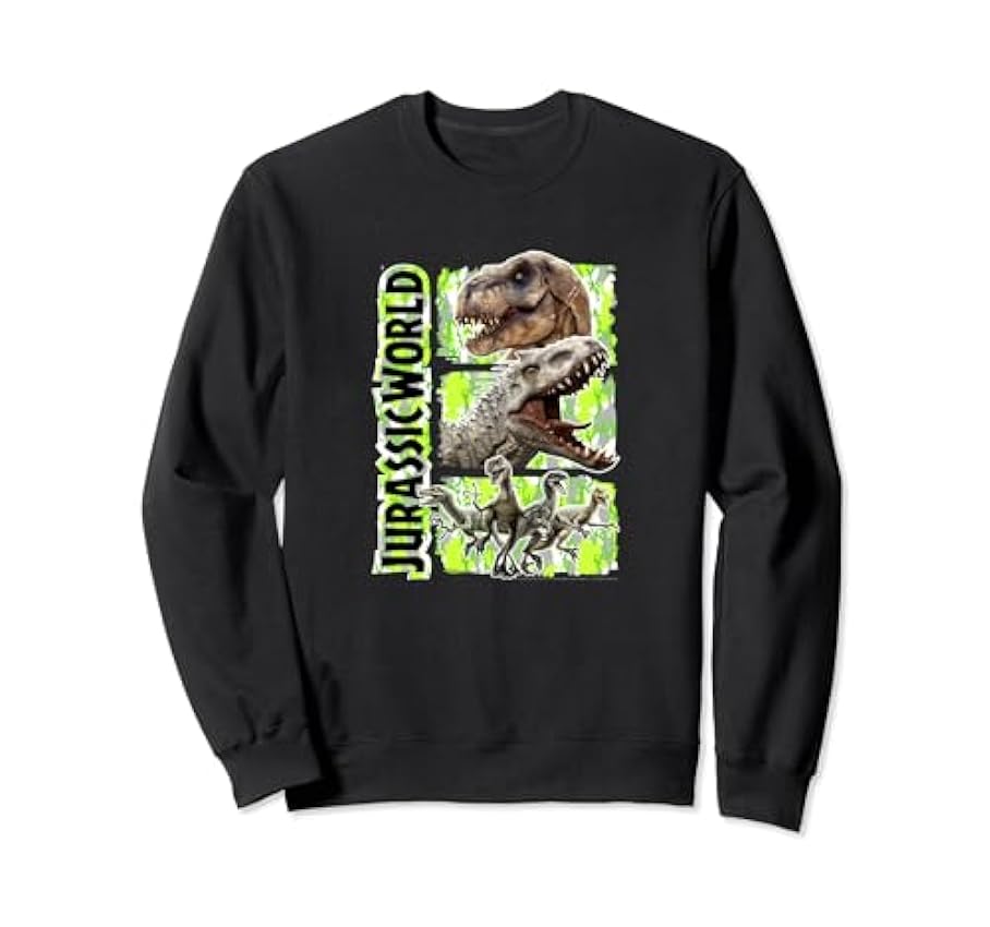 Jurassic World Dinosaurs Bad Boys Of The Island Sweatshirt nQNEXmFv