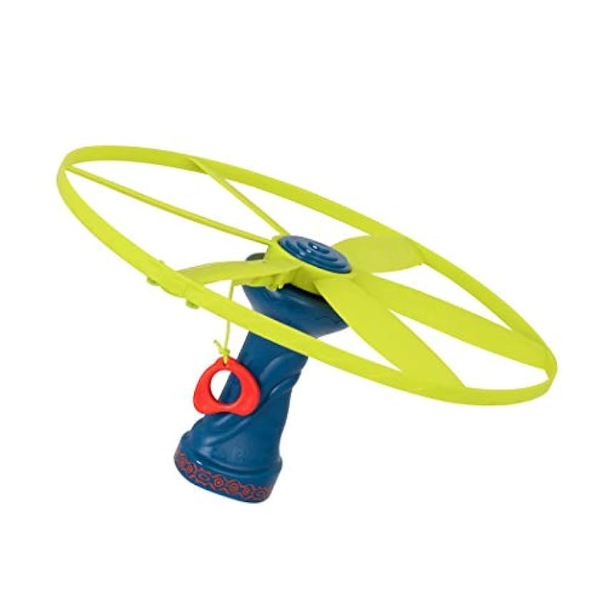 Battat-BX1592Z Disque Volant Lumineux avec Lanceur-Light-Up Disc-Oh Flyers – pour Enfants de 3 Ans et Plus, BX1592Z, Multicolore PvAVqXwq