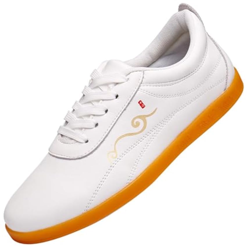 Tai Chi Shoe for Men Femmes - Chaussures de Kung Fu Sneaker de Gymnase de Sport Non Glissant Respirant pour Les Exercices du Matin d´entraînement Quotidien YziKg8H8
