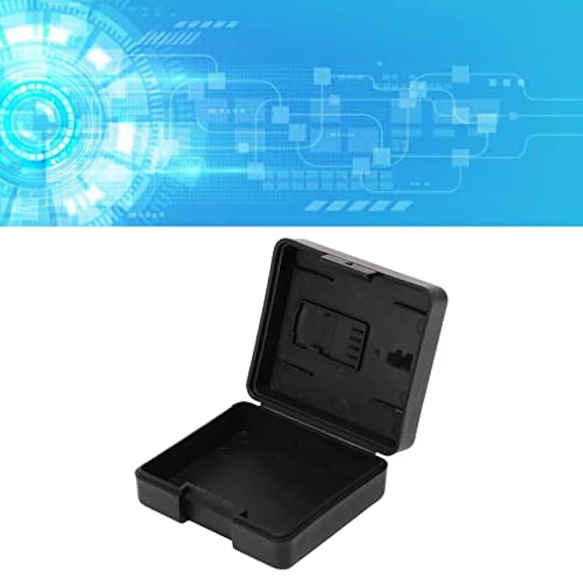 Boîte de Rangement de Batterie en Plastique, Design Compact, Boîtier de Batterie pour Caméra d´action, Stockage Multifonctionnel, pour Caméra de Sports d´action AxIAT92V