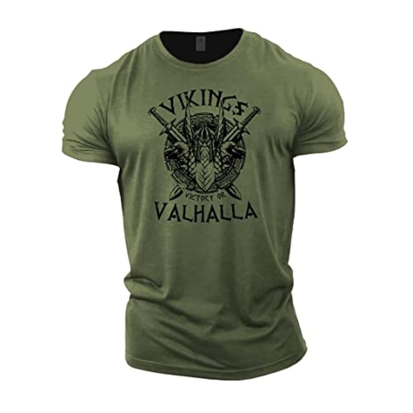 GYMTIER Victory Or Valhalla T-shirt de gymnastique Viki