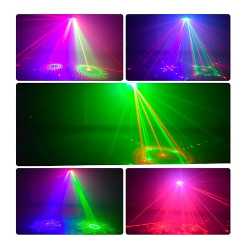 Airshi Lumière DJ, Lumière Disco à Dissipation Thermique 90-240 V pour Pub gvAj4BUs