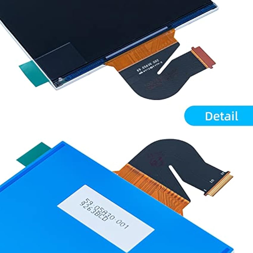 Wigearss Écran LCD de Remplacement et Kit d´outils de Reparation pour NS Switch Lite 2N0kd42D