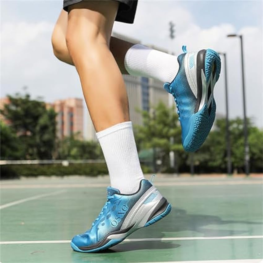 en Badminton Chaussures, Non Slip Volleyball Chaussures Respirant Casual Chaussures De Marche Mode Intérieur Court Sneakers Entraînement Sports Chaussures jdXPv2Ax