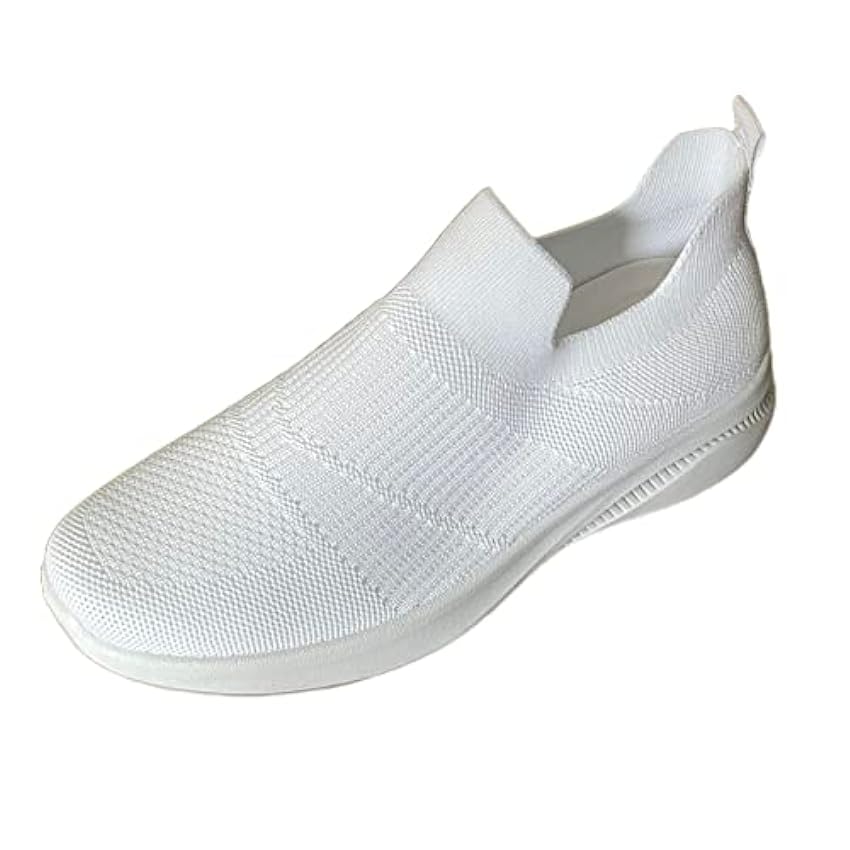 Chaussures de sport d´été pour femme - Respirantes - Tendance - Pour étudiants et adolescents - Chaussures aquatiques assorties, blanc, 39.5 EU oI2en9p4