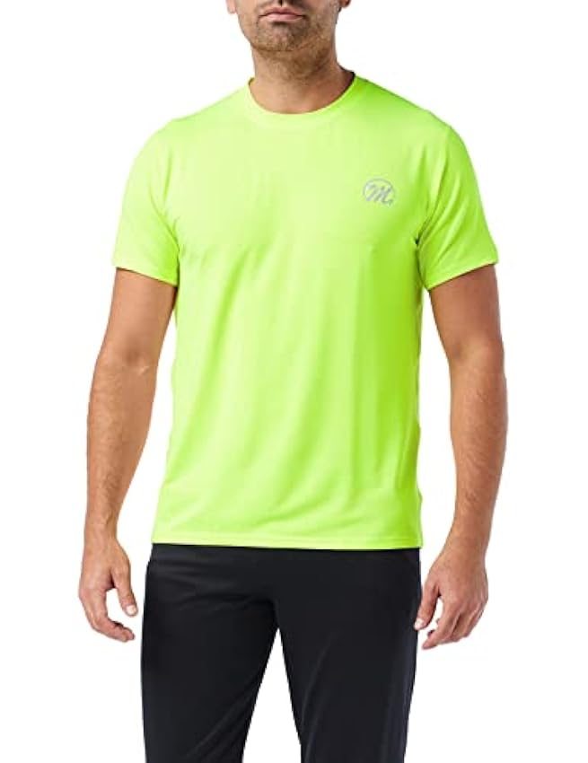 MEETWEE T-Shirt de Sport Homme, Baselayer Manches Courtes Maillot Running Tee Shirt Vetement de Fitness Football Jogging oZ3VXAAO