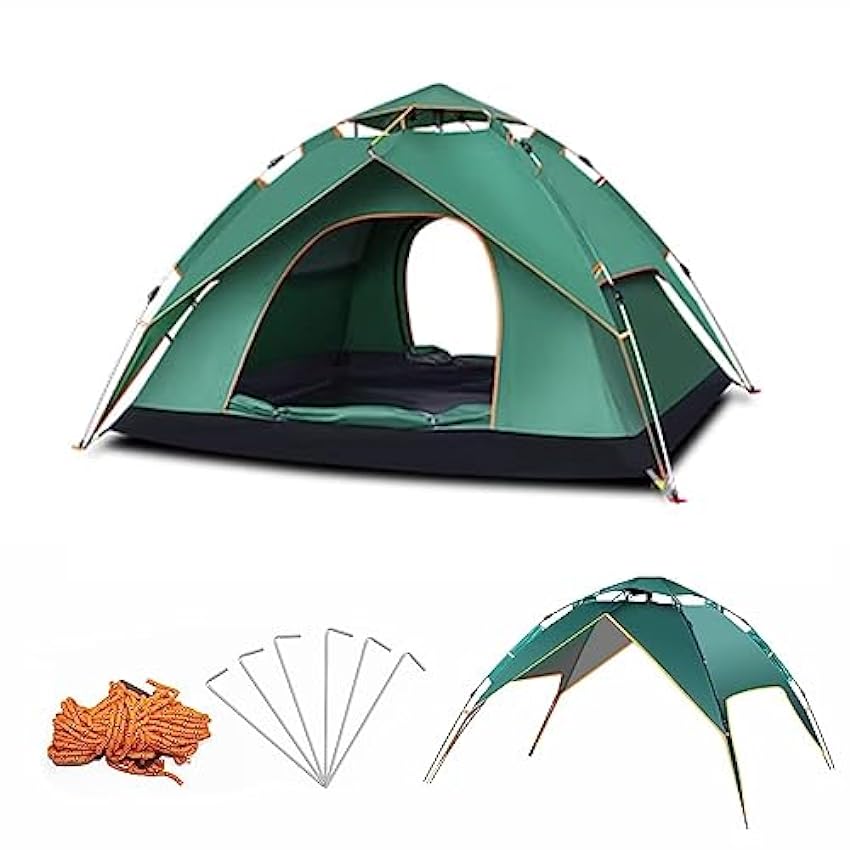 Tente de Camping 2 3 Personnes, Automatique Ultralégère