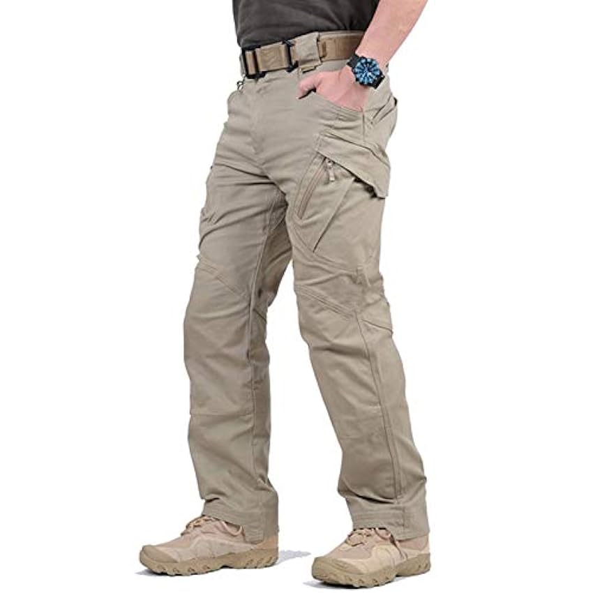 QNONAQ Pantalon Tactique Militaire de Plus 5XL 5XL Pantalon de Cargaison imperméable Hommes Respirant Swat Army Pantalons de Combat Travailler Joggers Dropshipping qtLFy0ea
