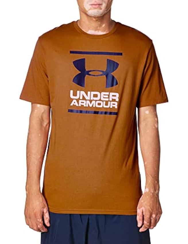 Under Armour UA GL Foundation Short Sleeve Tee, T-Shirt Homme, Charcoal Medium Heather / Graphite / Black, L k6CMKZ05