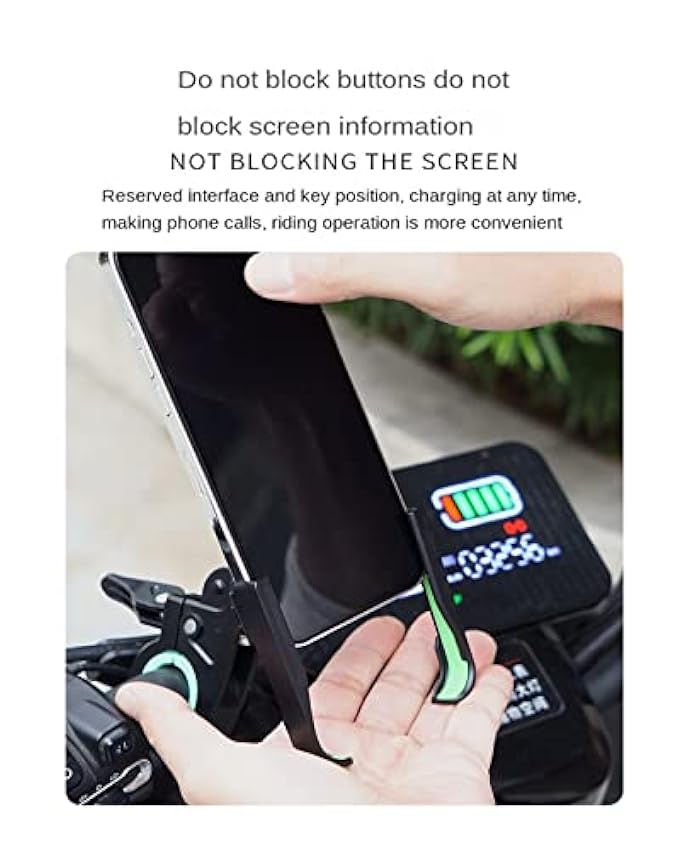 TybAtt Support De Téléphone pour Vélo Support De Téléphone Portable pour Guidon De Moto Rotation 360 MTB Route Support De Vélo Accessoires (Couleur : Gray) xJAztAzD
