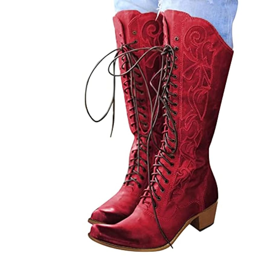 BOTCAM Chaussures d´automne pour femme - Légères et imperméables - Chaussures pieds nus - Chaussures en coton pour femme - Bottes de neige élégantes oNMUZWcn