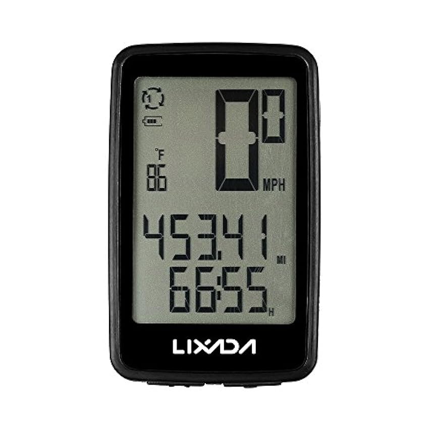 YIWENG Ordinateur de vélo de vélo sans Fil Rechargeable USB avec Compteur de Vitesse de vélo,Compteur Velo sans Fil 017BlhpY