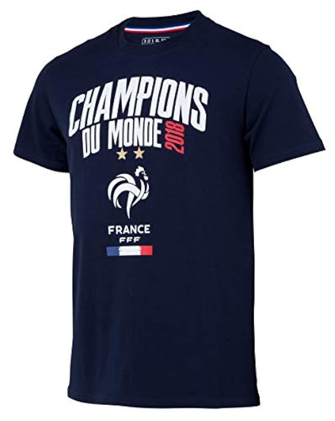 Equipe de FRANCE de football T-Shirt FFF - Champion du 