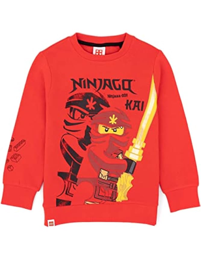 LEGO Ninjago Sweater Boys Kids Kai Warrior à Manches Lo