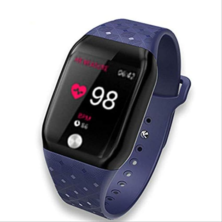 HTTHLH Smart Watch Fitness Trackers ECG Bracelet Heart Rate Blood Pressure Monitoring Appel SMS Contenu Wechat Rappelle Sports Step Counter Smart Bracelet 6dgKIdca